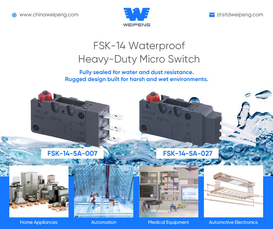 China Micro Switches Κατασκευαστές