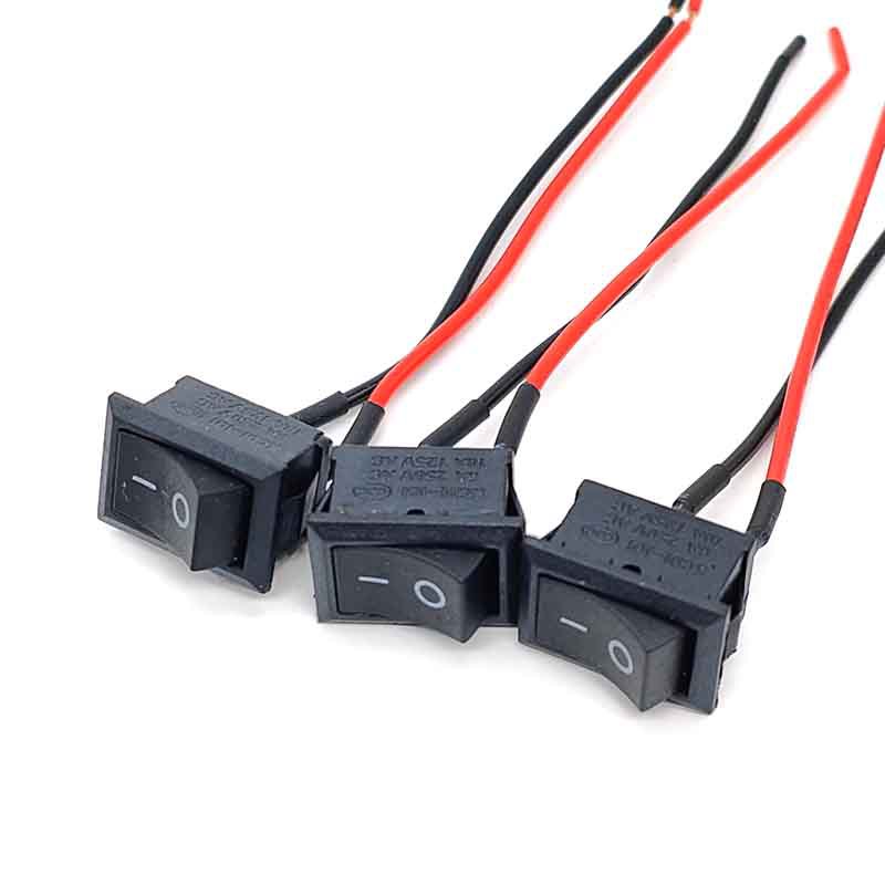 Διακόπτης μοχλού συγκόλλησης PCB δύο ακίδων 21*15 mm