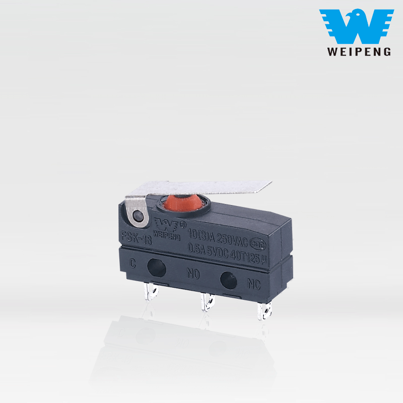 DC2C A1LB Αδιάβροχος μικροδιακόπτης με μοχλό