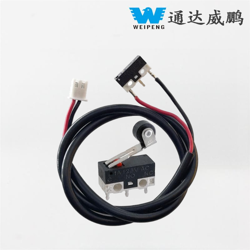 Ανθεκτικός μικροδιακόπτης με Press-Fit και γλωττίδες συγκόλλησης