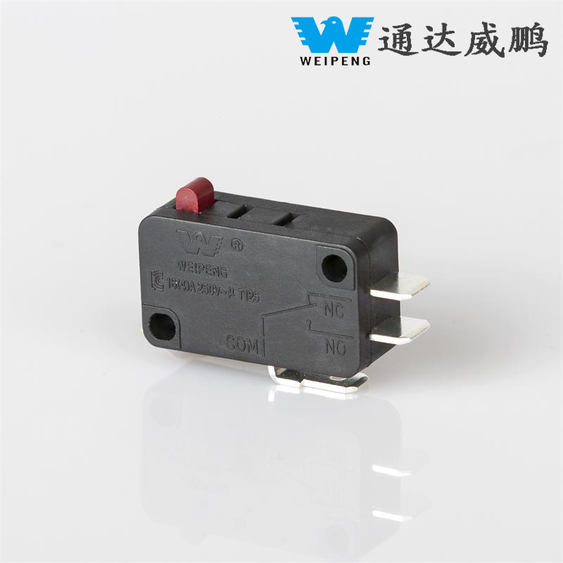 Μικροδιακόπτης μεγάλης διάρκειας ζωής υψηλού ρεύματος με πιστοποιήσεις UL, VDE και CE