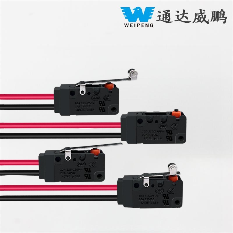 IP67 Αδιάβροχος μικροδιακόπτης με λαβή κυλίνδρου