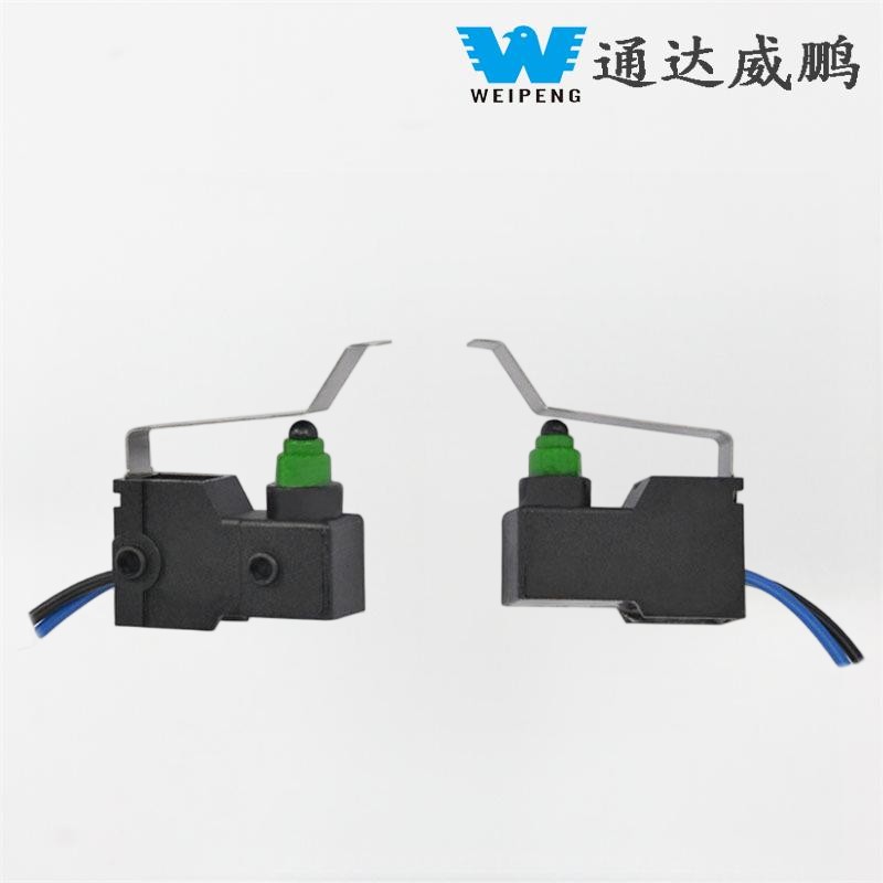 Μικροδιακόπτης πλευρικής εξόδου με καρφίτσα τοποθέτησης