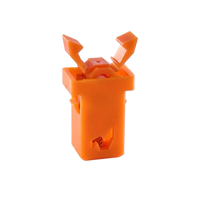 Οδοντογλυφίδα Box Latch Tissue Box Πορτοκαλί Push Switch