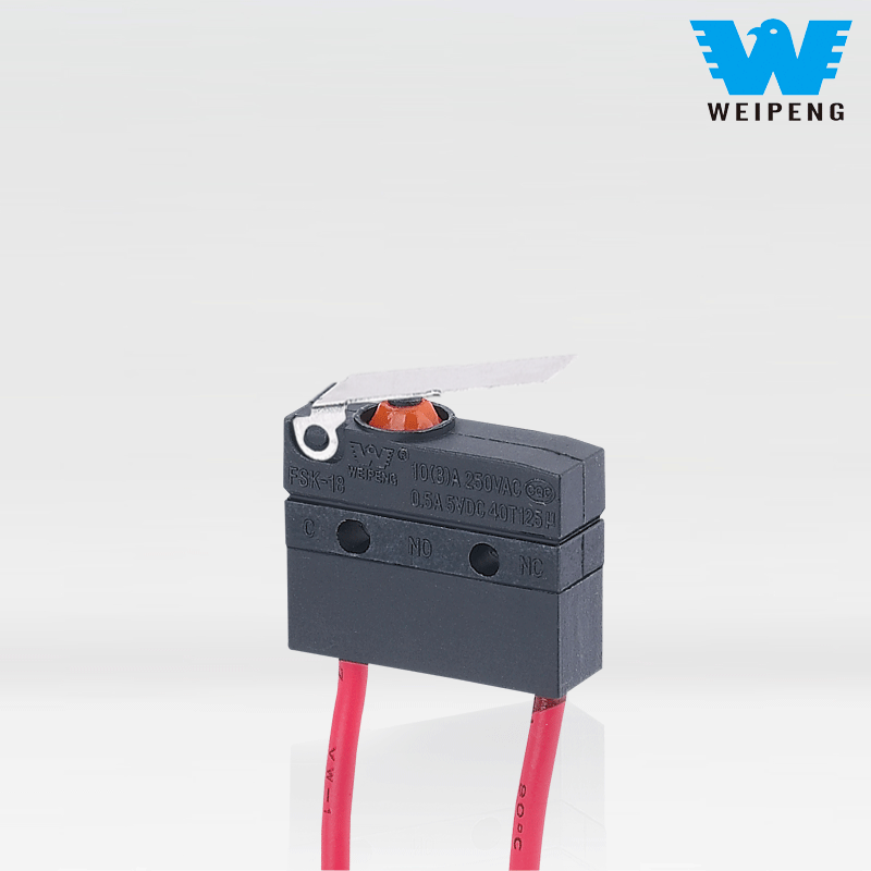 Αδιάβροχος μικροδιακόπτης με καλώδια για μοτέρ αντλίας νερού