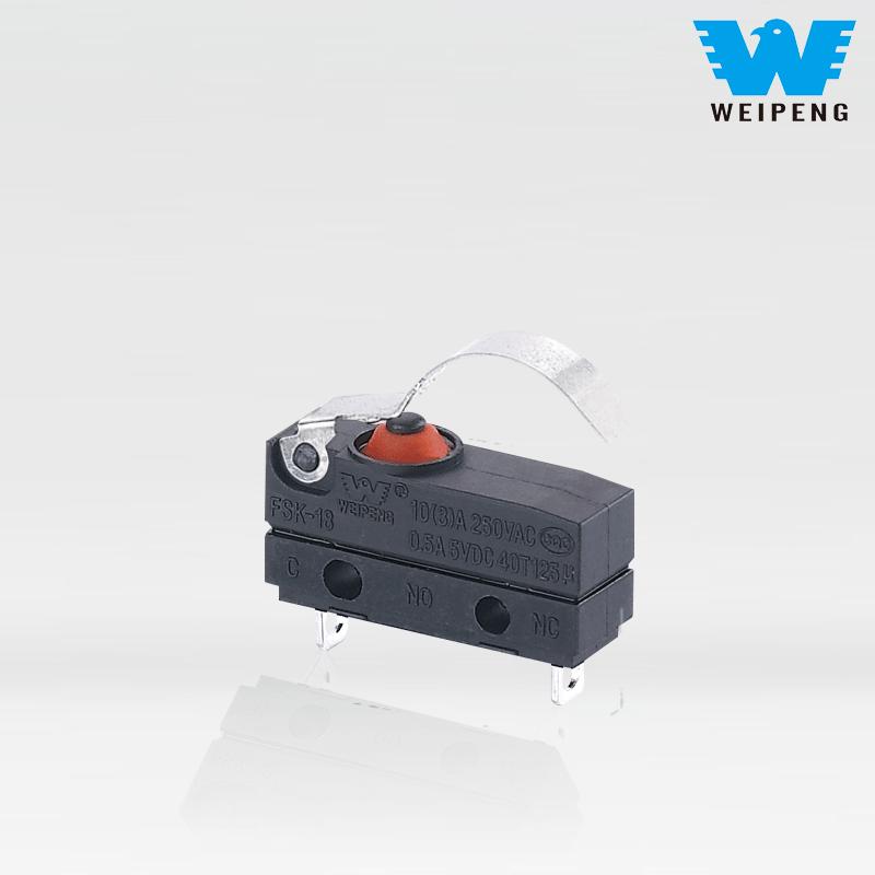Weipeng 10A Side-Exit IP67 Micro Switch Car Seat Κατασκευαστής